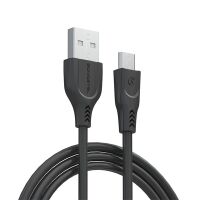 Kabel USB Somostel microUSB SMS-BT09 Czarny