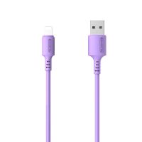 Kabel USB iPhone Somostel SMS-BP06 Fioletowy