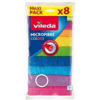 Ściereczki Vileda Microfibra Colors 8szt.