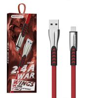 Kabel USB-IPhone Somostel SMS-BW02 Czerwony