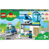 Klocki LEGO DUPLO Posterunek policji i helikopter 10959