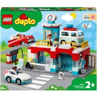 Klocki LEGO DUPLO Parking piętrowy i myjnia samochodowa 10948