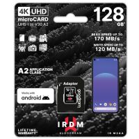 Karta pamięci 128GB micro card V30 A2 (UHS I U3) IRDM + adapter