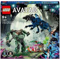 Klocki LEGO Avatar Neytiri i Thanator kontra Quaritch w kombinezonie PZM 75571