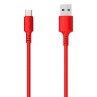 Kabel USB Somostel Typ C SMS-BP06 Czerwony