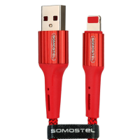 Kabel USB Somostel Iphone SMS-BW06 Czerwony