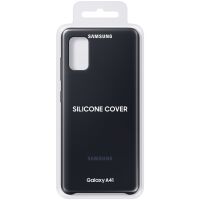 Etui silikonowe Samsung do Galaxy A41 Czarne