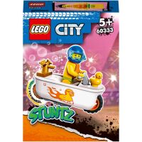 Klocki LEGO City Kaskaderski motocykl-wanna 60333