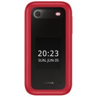 Telefon Nokia 2660 czerwona + stacja ładująca