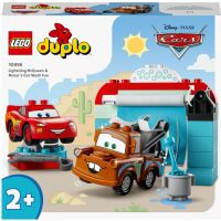 Klocki LEGO DUPLO Zygzak McQueen i Złomek Myjnia 10996