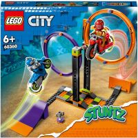 Klocki LEGO City Wyzwanie kaskaderskie – obracające się okręgi 60360