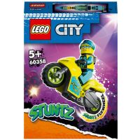 Klocki LEGO City Cybermotocykl kaskaderski 60358