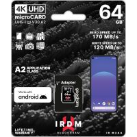 Karta pamięci microSD Goodram IRDM 64GB U3 A2 + Adapter