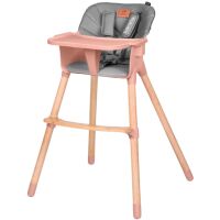 Krzesełko do karmienia Lionelo Koen Pink Rose