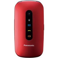 Telefon z klapką Panasonic KX-TU456EXRE Czerwony