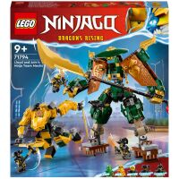 Klocki LEGO NiNJAGO Drużyna mechów ninja Lloyda i Arina 71794