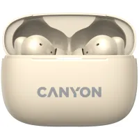 Słuchawki bezprzewodowe Canyon OnGo TWS-10 Beżowe